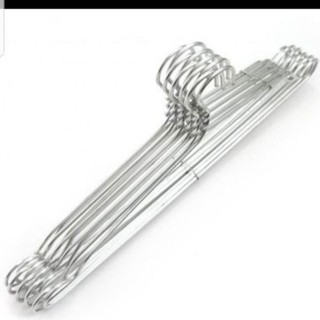 combo 10 móc phơi đồ- móc loại dày và loại mỏng- móc áo nhôm