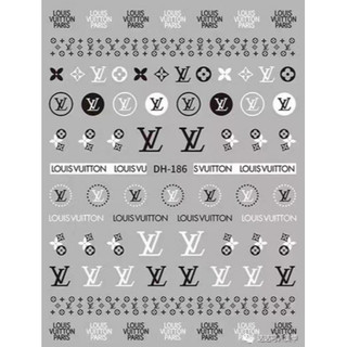 10 Cái Sticker Thương Hiệu Dán Móng Siêu Sang( Ngẫu nhiên)