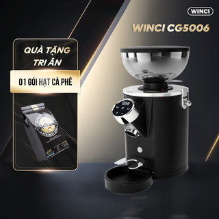 Máy xay hạt cà phê winci cg5006, lưỡi xay 60mm, 35 chế độ xay, bảo hành 12 tháng.