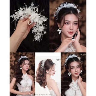 Hoa cài tóc cô dâu (Gia Hân pkc)