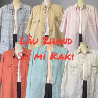 [CHỌN MẪU] Áo sơ mi kaki , sơ mi denim 2hand unisex nam nữ bigsize, sơ mi cộc tay, sơ mi dài tay, khoác sơ mi, Lâu 2hand