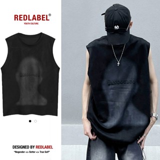 Áo Ba Lỗ Nam Nữ Tank Top In Họa Tiết In REDLABEL, Áo Ba Lỗ Sát Nách Unisex Cotton Cá Tính TT26