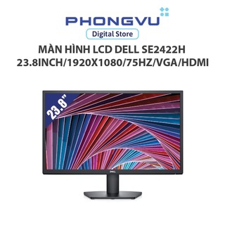 Màn hình lcd dell se2422h 23.8inch/1920x1080/75hz/vga/hdmi/led/đen - bảo hành 36 tháng