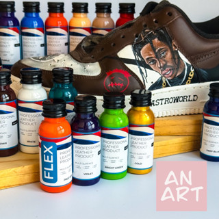 [ MÀU CUSTOM FLEX ] 35ml Chuyên vẽ GIÀY - DA - VẢI - TÚI - ÁO - NÓN - NHỰA - CAO SU Bảng Màu 1