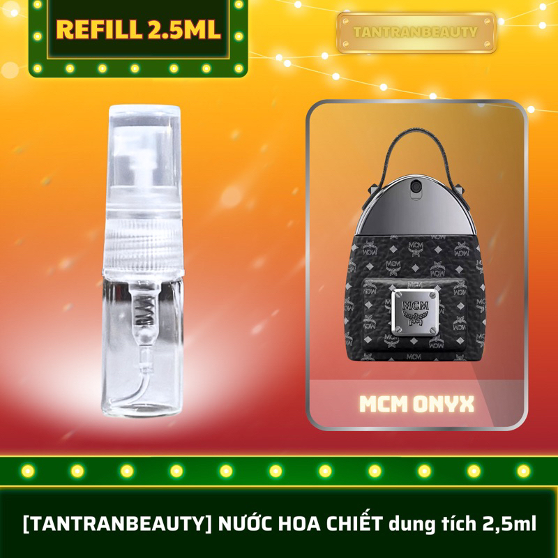 MCM ONYX [nước hoa nam refill 2,5ml]
