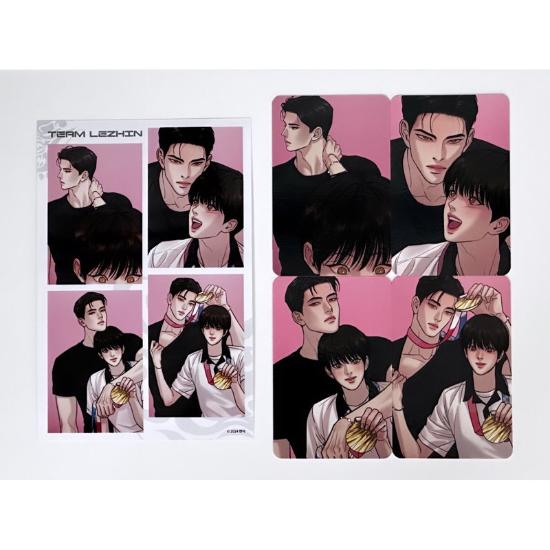 (sẵn) Strip + card Dạ Ký (Painter Of The Night) - Lezhin - Manhwa BL