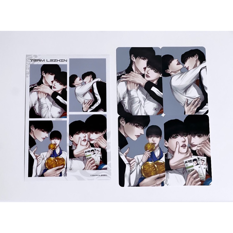 (sẵn) Strip + card Quỷ Dạ Khúc (The Ghost's Nocturne) - Manhwa BL - Lezhin
