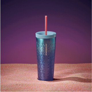 Bình Starbucks Cold Cup Giữ Nhiệt 16Oz (473 ml) STAR GALAXY BLUE