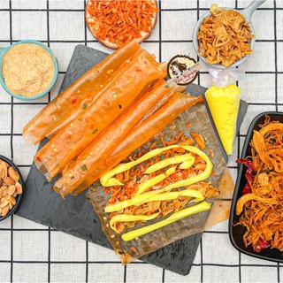 BÁNH TRÁNG BƠ CUỐN TÉP HÀNH PHI