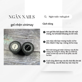 Gel nhện, gel mạng nhện vinimay trắng-đen vẽ nail trang trí móng cao cấp