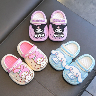 Dép Sục Cross Bé Gái hoạ tiết Melody chất nhựa eva mềm dẻo siêu nhẹ 2-10 tuổi