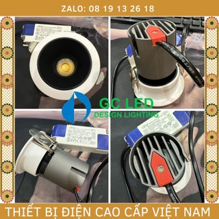  Đèn âm trần Spotlight Mini 7W/D55mm GC LED, mã GC-SP01 Mini, lắp khách sạn, phòng ngủ, đèn gương, b/h 2 năm