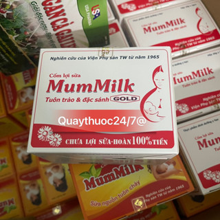 CỐM LỢI SỮA MUMMILK GOLD (sản phẩm này không phải là thuốc không có tác dụng thay thế thuốc chữa bệnh )