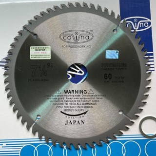 LƯỠI CƯA GỖ COVINA 180MM 185MM LOẠI 1.LƯỠI CƯA GỖ COVINA 1 TẤC 8.LƯỠI CƯA GỖ COVINA CAO CẤP