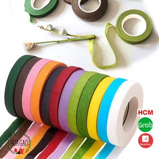 Cuộn Băng Keo Sáp Quấn Cành, Băng dính sáp cuốn, ruy băng giấy handmade băng keo quấn hoa