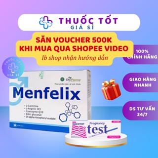 Menfelix hộp 30 gói, bổ tinh trùng, tăng cường sinh lý nam giới, tăng cường sức khỏe nam giới
