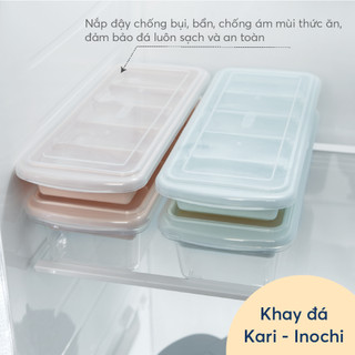 Khay đá Inochi  (Đủ bộ gồm nắp, khay đá và hộp), đa dang, cao cấp, tiện lợi