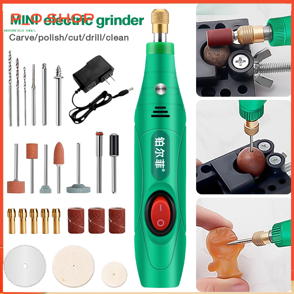 【🔥Rẻ】Có thể bán buôn Máy khoan điện mini Linh kiện tử ABS Công cụ đa năng 12V 13W để mài cắt đánh bó