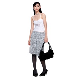 Quần lửng xám HeartBurn (Lacy Cement Shorts)