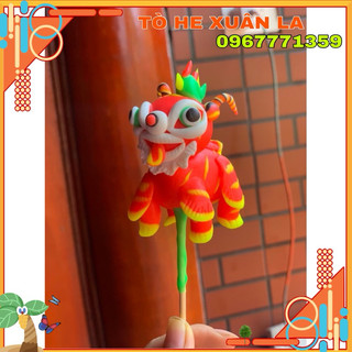 Con lân tò he Xuân la Tết Trung Thu