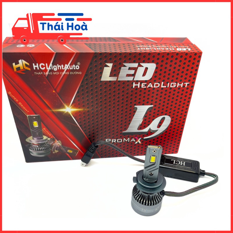Bóng đèn pha Led L9 12v 24v, 3 chế độ H1 H3 H4 H7 9005 9006