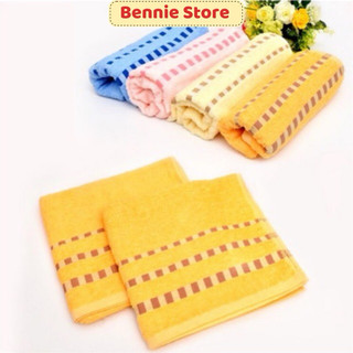 Khăn lông sọc Hải Cẩu 1m & 1m2, Khăn lông tắm, lau và quấn người bé