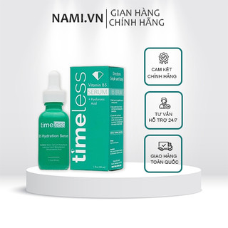 Tinh Chất Cấp Nước, Phục Hồi Da Timeless Vitamin B5 Hyaluronic Acid 30ml
