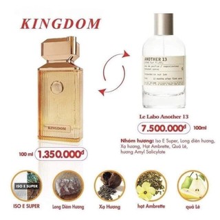 Nước hoa kingdom 100ml
