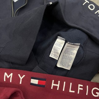 Áo Hoodie zip TOMMY
