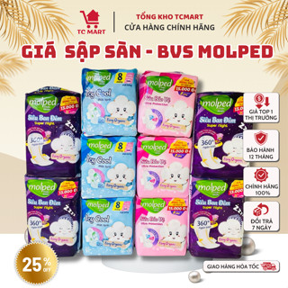  Băng vệ sinh Molped Bông Organic Tự nhiên mềm mại siêu thấm - Hàng nhập từ nhãn hàng Molfix công ty Hayat - Giá cực sốc 