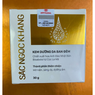 Kem nám dưỡng da Sắc Ngọc Khang ban đêm 30g