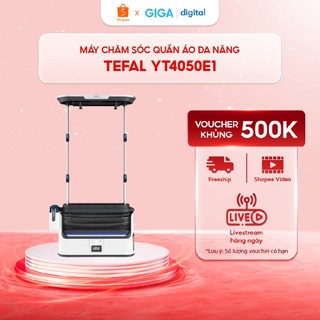 Máy chăm sóc quần áo đa năng Tefal YT4050E1 - Tủ giặt sấy nhanh quần áo - Tự động sấy khô - Là phẳng quần áo