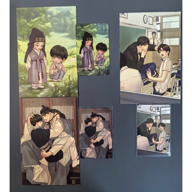 Set card + postcard Dạ Ký (1)