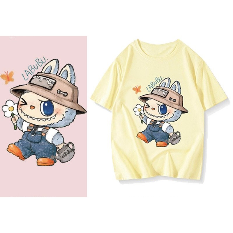 áo thun labubu 100% cotton siêu mịn mát(size 5-90kg)