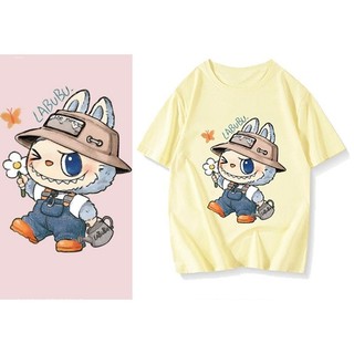 Áo thun labubu 100% cotton siêu mịn mát