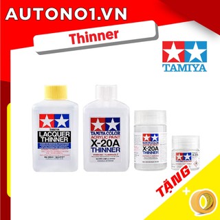 Acrylic - Acrylic Mini X20a Thinner Dung Dịch Pha Sơn Thinner Gốc Acrylic Mini 10ml 250ml Tamiya