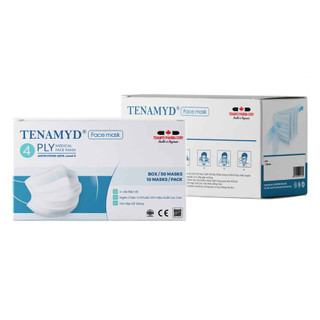 Khẩu trang y tế kháng khuẩn 4 lớp