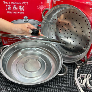 NỒI HẤP INOX 2 TẦNG ĐA NĂNG