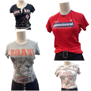 Áo Babytee Croptop tanktop hai dây 2hand