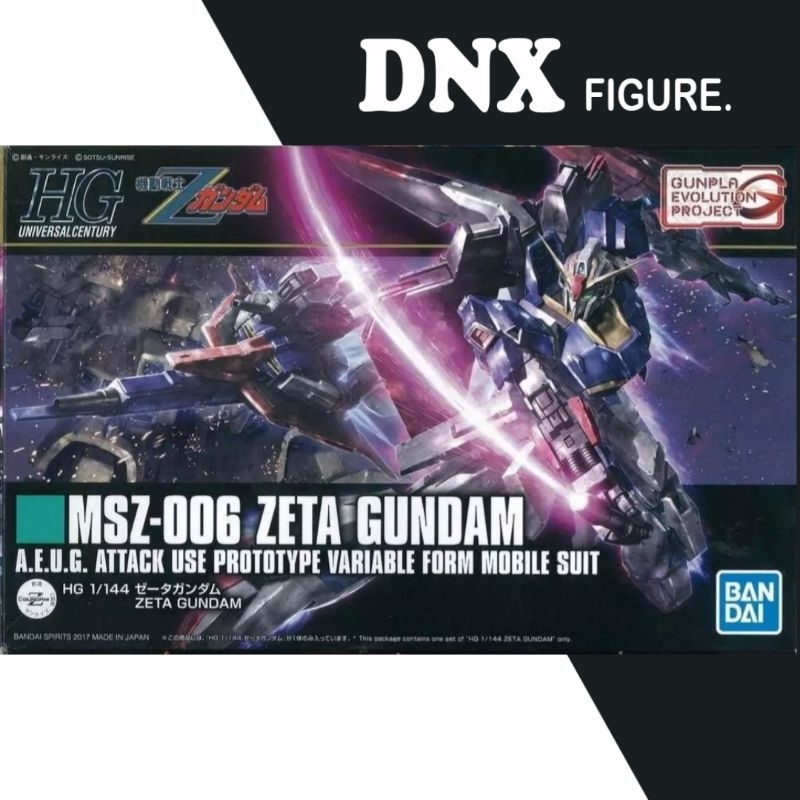 Mô hình lắp ráp HG 1/144 MSZ-006 ZETA GUNDAM REVIVE (New Seal)