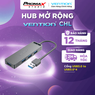 Hub Mở Rộng Kết Nối Đa Năng VENTION CHL (USB3.0 to USB3.0*4, with Power Supply)
