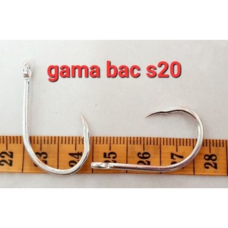 Lưỡi Câu Cá Gama bạc hàng chuẩn (Chuyên bạo lực)