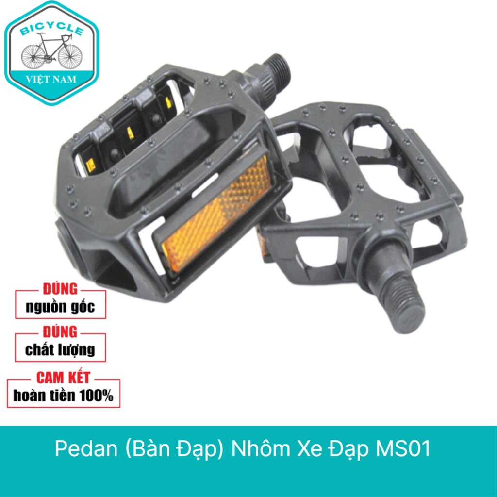 Pedan (Bàn Đạp) Nhôm Xe Đạp MS01