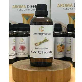 100ML -50ML Tinh Dầu  SPA - Thiên Nhiên Sả Chanh, Bạc Hà, Hoa Hồng, Quế, Hoa Nhài  - TẶNG VỎ LỌ TREO XE