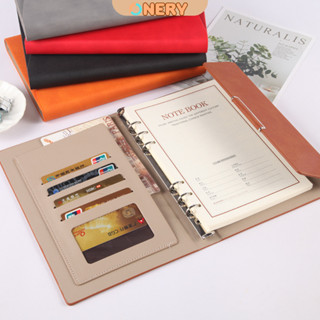 Sổ bìa da a5 doanh nhân - Refil - Đa năng - Nhiều ngăn đựng -  Có thể thay thế lõi S244