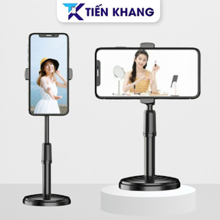 Giá đỡ điện thoại L7 tăng giảm chiều cao dùng để xem phim học tập giải trí, Gậy livestream có thể xoay 360 độ dễ dàng