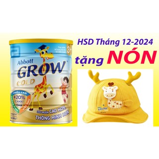 Sữa bột abbott grow 3+ 900g hsd 12-2024