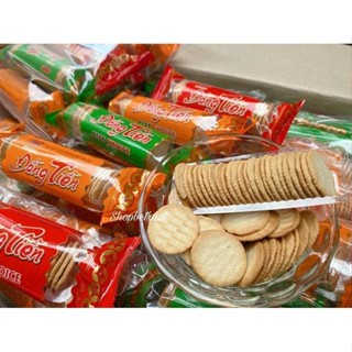 Bán sỉ bịch 50 gói bánh quy đồng tiền tuổi thơ