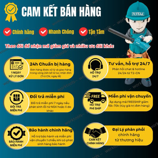 TOTAL Máy thổi bụi dùng pin 20V TABLI20428