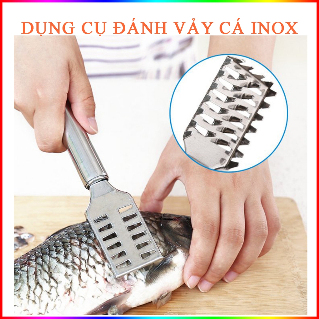 Dụng Cụ Đánh Vảy Cá Inox Cao Cấp